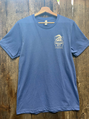 RCBC T-Shirt - Heather Columbia Blue