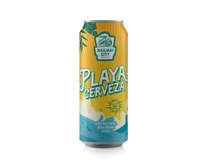 Playa Cerveza is one of our most refreshing brews. Boasts amazing crisp, tropical flavours with a hint of lime and a dash of sea salt. Perfectly paired with sunshine and beach activities. Easy drinking at just 4.5%